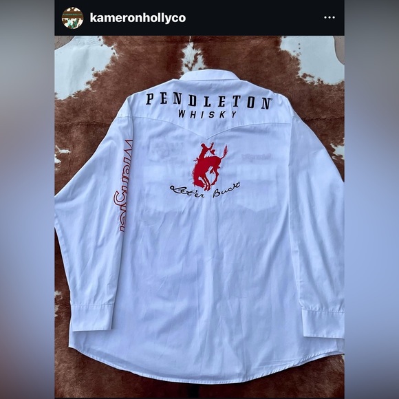 Wrangler Pendleton Whiskey Button Up - Picture 6 of 6